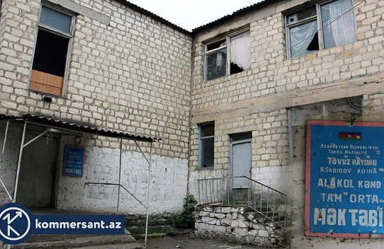 Tovuzda biabırçılıq:Uşaqlar xəstəxanada dərs keçir +VİDEO