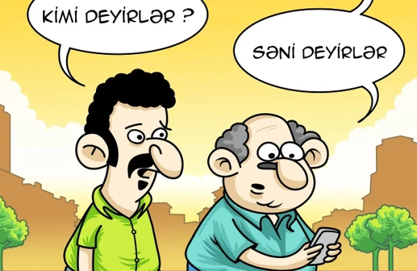 "Səni deyirlər" - KARİKATURADA