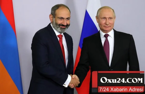 Paşinyan Moskvada sərsəm bəyanat verdi