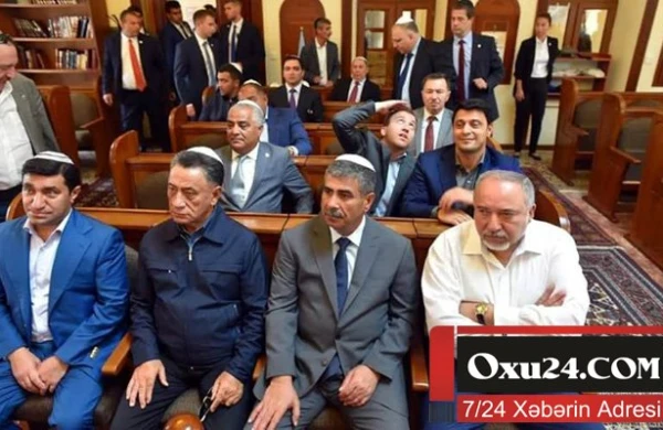 “İki gün əvvəl sinaqoqda çəkilib” - Nazirlərin fotosu ilə bağlı açıqlama