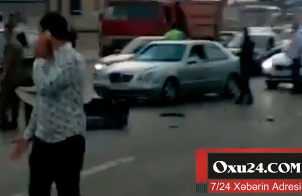 Bakıda iki yerə bölünən sürücü kimdir?–Polis meyiti tanımaqda çətinlik çəkir (VIDEO 18+)
