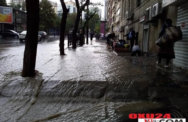 "Tarqovu" selin altında qaldı -