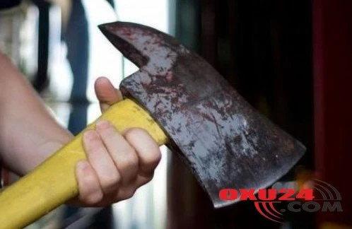 Qayın yeznəsini balta ilə qətlə yetirib.