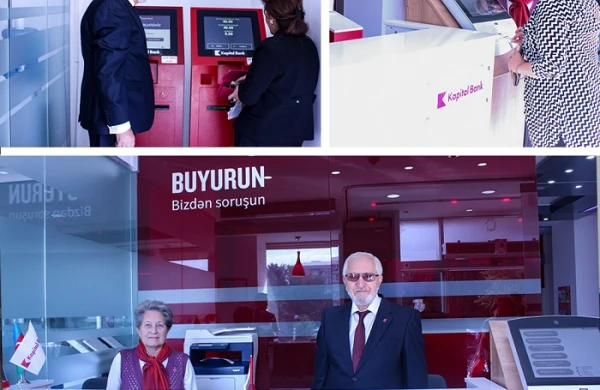 Kapital Bank-ın filiallarında təqaüdçülər işləyəcək