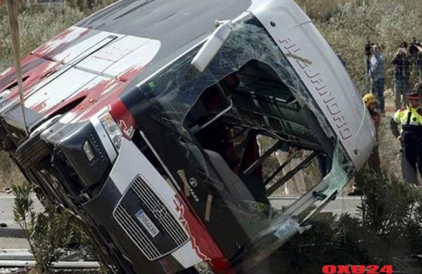 Qatara çırpılan avtobusun sürücüsü narkoman olub