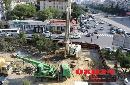 Bakıda unikal asma körpü tikilir - FOTO