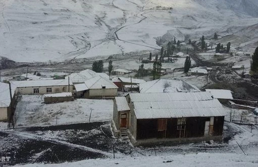 Azərbaycana ilk qar yağdı - FOTO