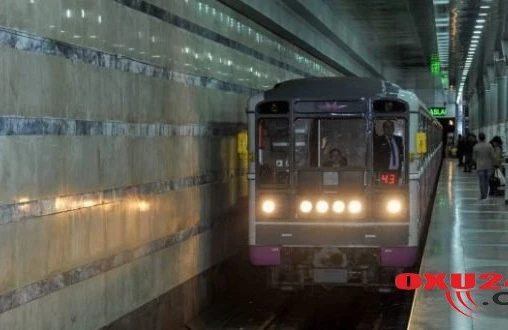 Bakı metrosunda qorxulu anlar: Qatarlar üz-üzə gəldi –
