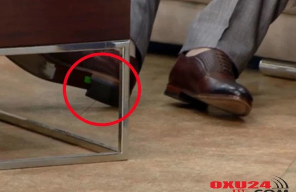 Əlikram ayaqqabısının qiymətini qoparmağı unutdu - Efirdə göründü - FOTO