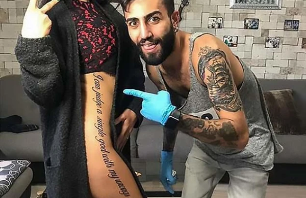 Naz yeni tatusunu göstərdi, rüsvay oldu - FOTO