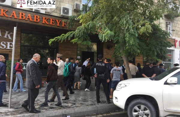 Bakıda məşhur restoranda yanğın - FOTOLAR +VİDEO