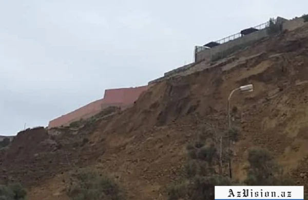 Badamdarda sürüşmə davam edir - Torpaq 6-7 metr çöküb (FOTO)