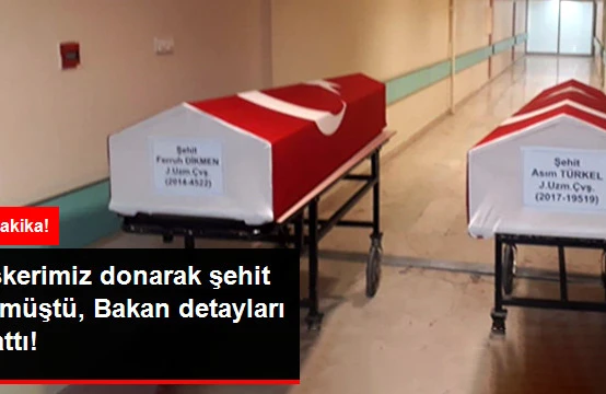 Son Dakika! İçişleri Bakanı'ndan Donarak Şehit Olan 2 Asker ile İlgili Değerlendirme