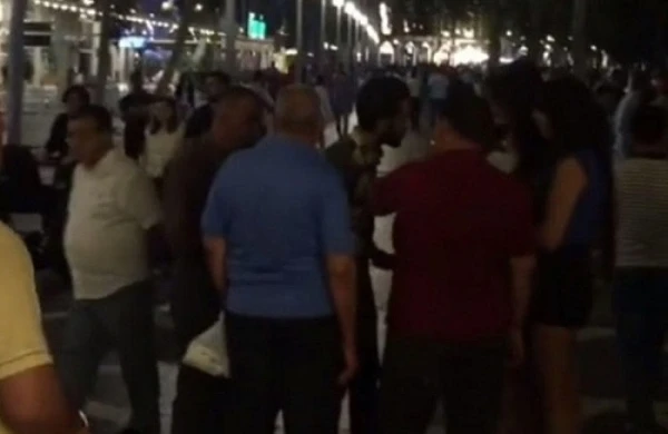 Ərəblər bu dəfə Bakı bulvarında biabırçılıq etdi - VİDEO