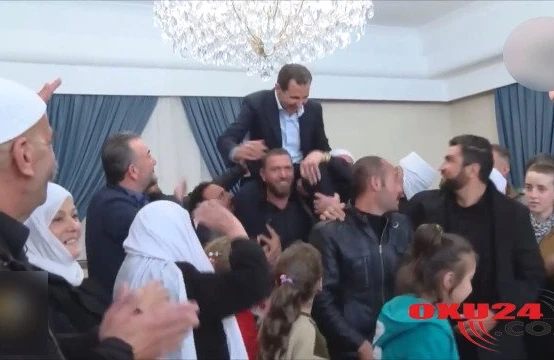 Əsədi çiyinlərinə qaldırıb, başını çilçırağa çırpdılar - Video