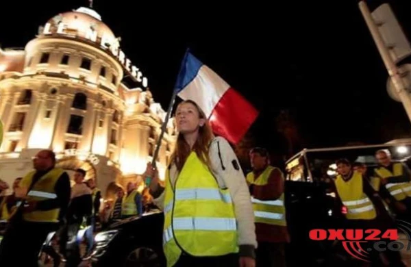 Yüzminlərlə insan küçələrə axışdı, Fransada ara qaışdı – 1 ölü, 227 yaralı