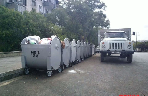 Bakıda vəhşilik: Zibil qutusuna cücələri diri-diri tökdülər +VİDEO