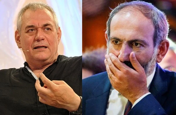 Rus jurnalist Paşinyanı "yarıgey" adlandırdı - VİDEO