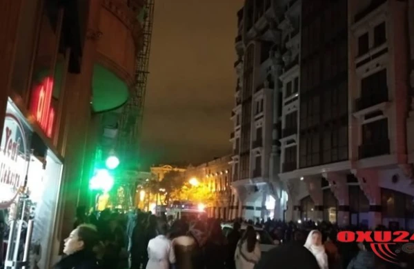 "Sahil" metrosunun yanında bədbaxt hadisə