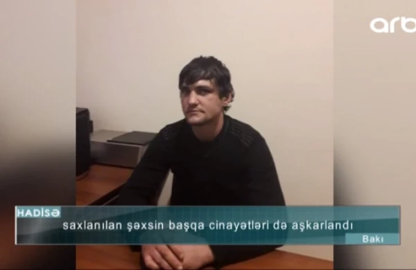 Qadın sayəsində axtarışda olan oğru saxlanıldı - VİDEO