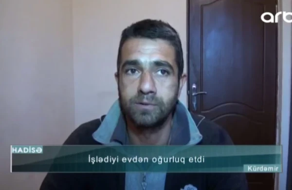 İşlədiyi evin mətbəxinə girib görün nə etdi -VİDEO