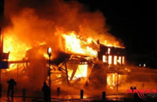 Kürdəmirdə YANĞIN: ölən var - FOTO