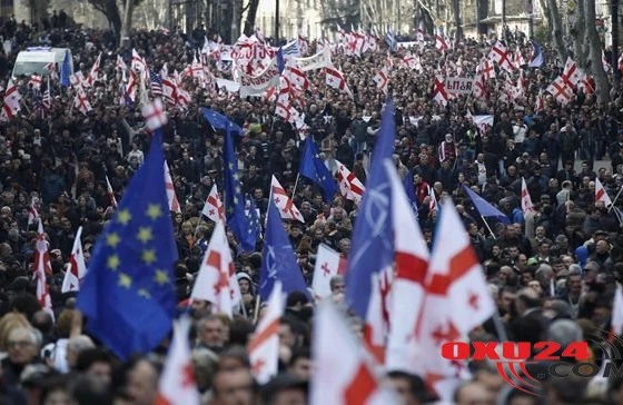 Gürcüstanda müxalifət ayağa qalxıb