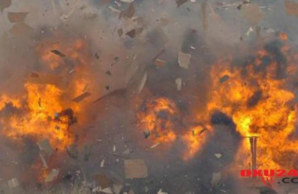 Paytaxtda GÜCLÜ PARTLAYIŞ: binalar boşaldıldı, yaralılar var - FOTO