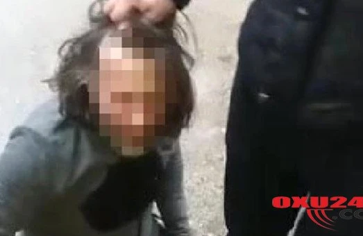 Daha bir ŞOK: 14 yaşlı uşağı zorlayan kişiyə görün nə etdilər - ŞOK KADRLAR