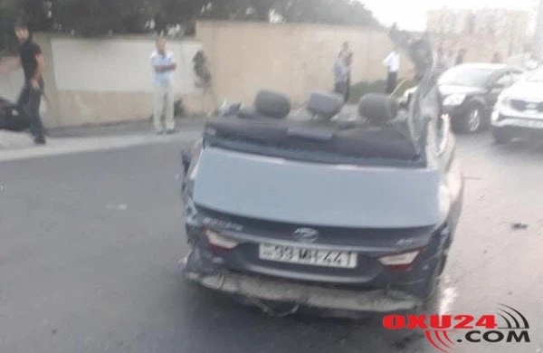 Azərbaycanda mikroavtobus qəzaya uğradı - XEYLİ YARALI VAR