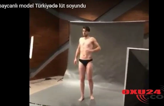 Azərbaycanlı kişi modelin elə videosu yayıldı ki...Alt paltarında ...+VİDEO