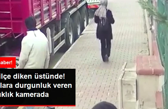 ŞOK görüntü: Yolun ortasında qadına qarşı görün nə etdi +VİDEO