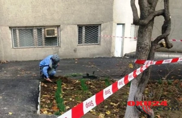 Atatürk prospektində təhlükəli tapıntı – FOTO