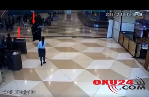 Bakı aeraportunda hər kəsi şoka salacaq olay: Qadın tualetə girdi, çadrada çölə çıxdı və...