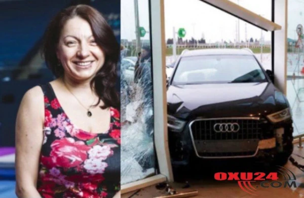 “Audi” ilə “Bravo”ya girən xanım sürücü kimdir? - FOTOLAR
