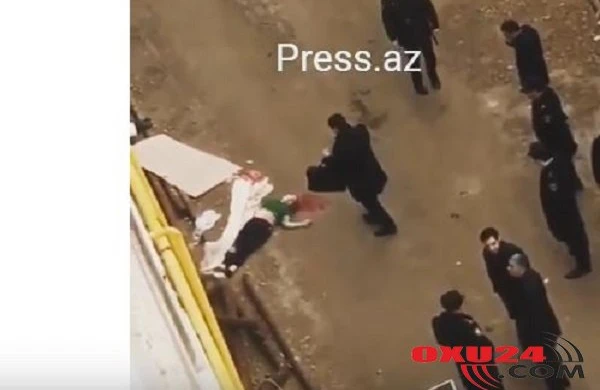 Azərbaycanda dəhşət! Pəncərəni silən qadın eyvandan yıxıldı (18+VİDEO)