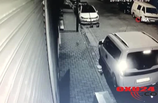 Mağazaya girən oğrular şok yaşadı - Həmin anlar kameralarda