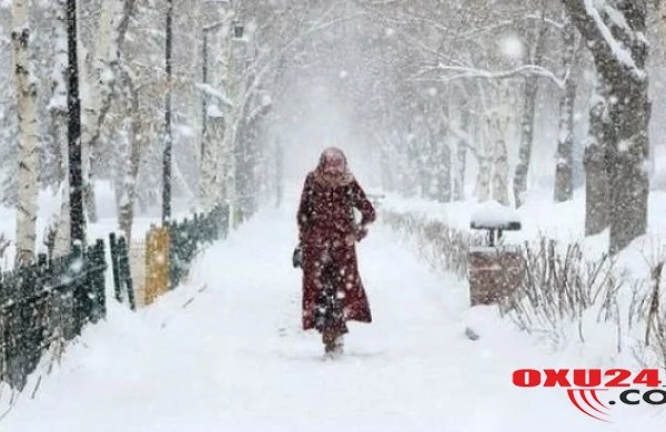 Yanvar ayına olan hava proqnozu açıqlanıb