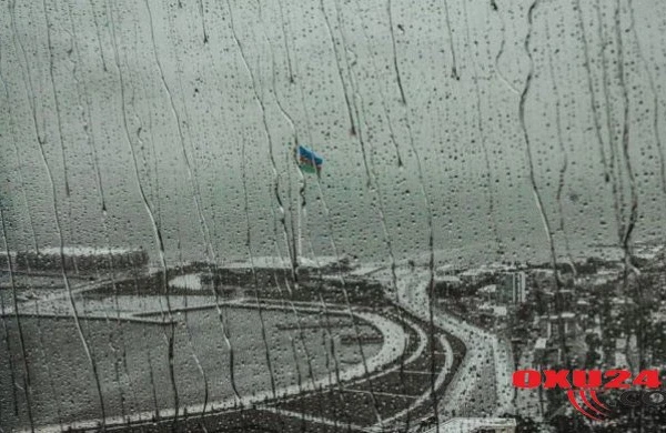 İntensiv yağış yağacaq, güclü külək əsəcək - Xəbərdarlıq