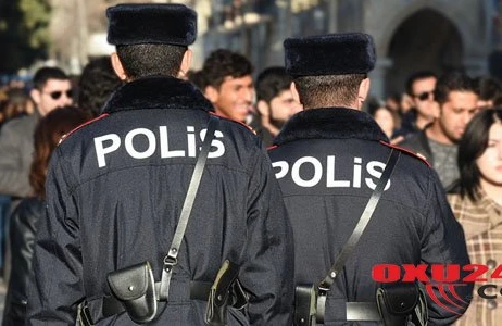 Bakıda polisə hücum edildi: kapitan xəsarət aldı