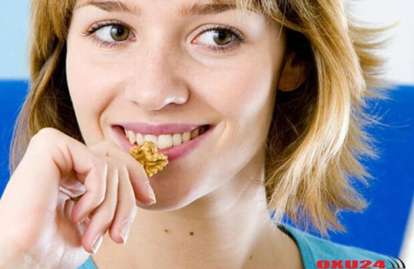 Qoz ürəyə ətdən xeyirlidir