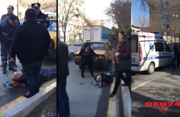 Bakıda dəhşətli anlar: Yolun kənarında can verən yaşlı kişiyə təcili yardım maşını kömək etmədi