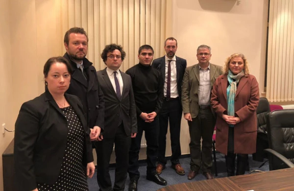 Diplomatlar Mehmanla görüşdü - Foto