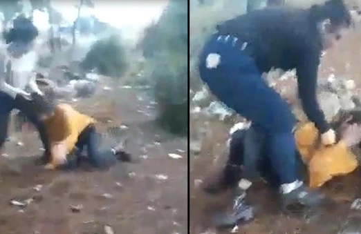 Qandonduran görüntü! Kəpəzdə qızı meşəyə aparıb,başına bu oyunu açdılar