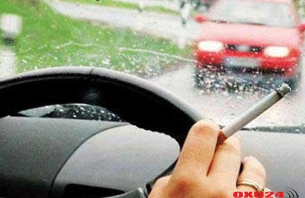 Sükan arxasında siqaret çəkən sürücülərlə bağlı YENİ XƏBƏR - FOTO