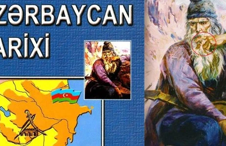 5-ci sinif tarix dərsliyində biabırçılıq: Dədə Qorqud siqar çəkir - FOTOFAKT