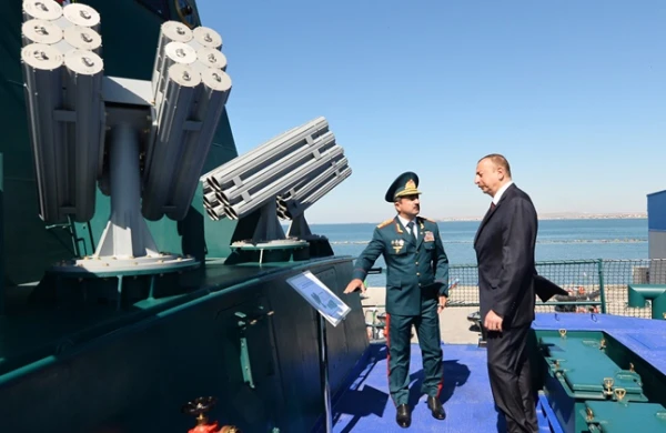 Azərbaycanın yeni döyüş gəmisinin görüntüləri yayıldı