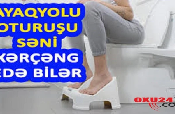 ŞOK!Xəstəliklərin səbəbi tapıldı: Səhv tualet oturuşu