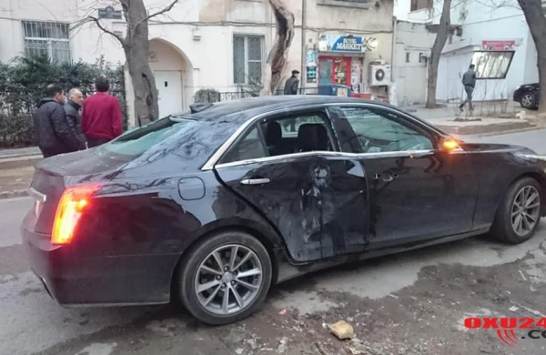 Dəşətli qəza:Motosiklet maşınla toqquşdu,gəncin boynu sındı