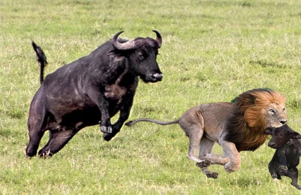 Camışlarla şirlərin nəfəskəsən davası